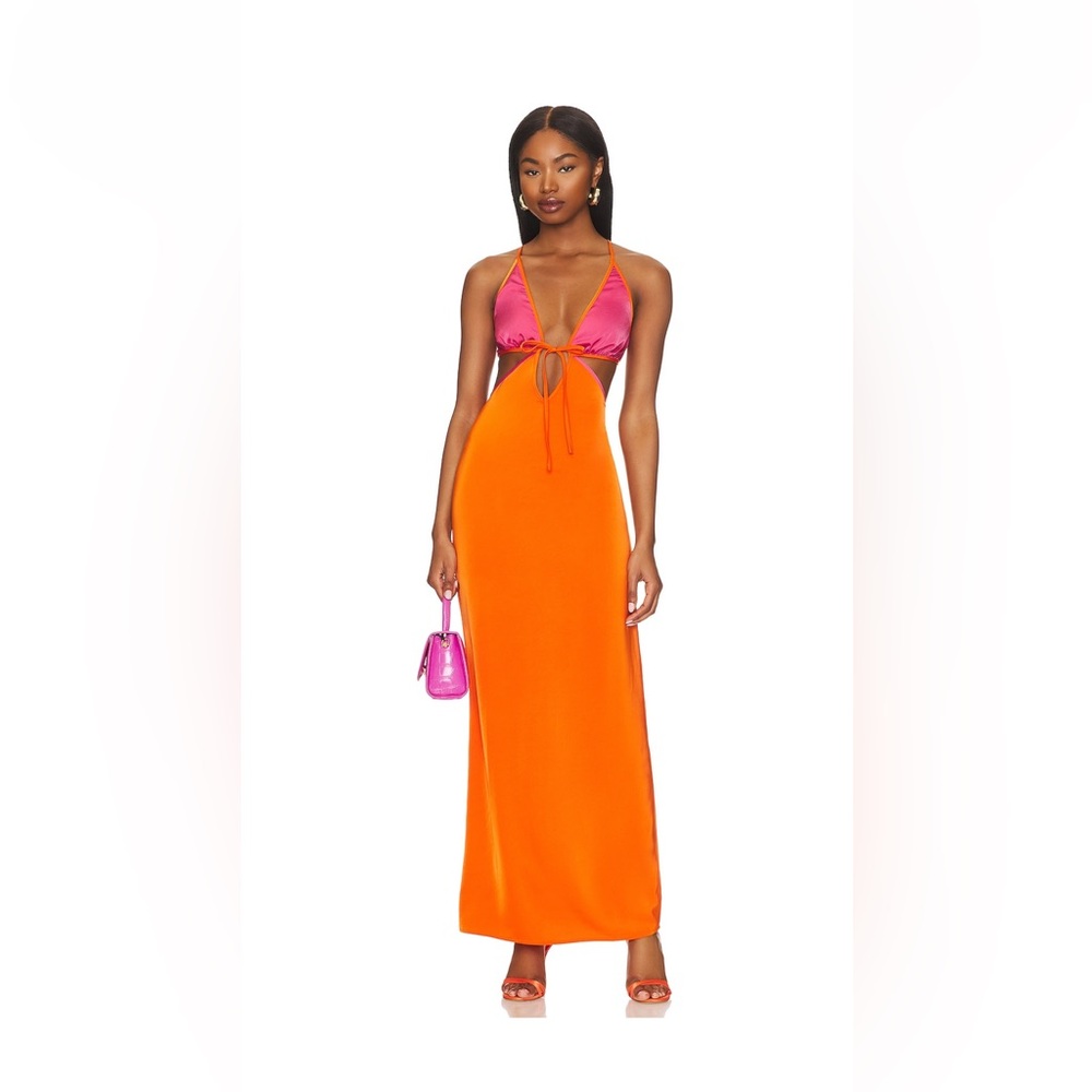Revolve Sorbet Maxi Dress in orange and pink
Lovers & friends
BRAND NEW